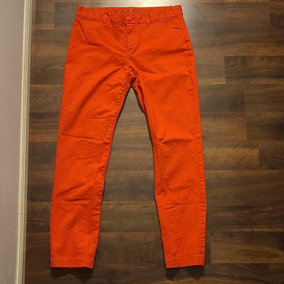 Deep salmon khakis - Picture 2 of 5